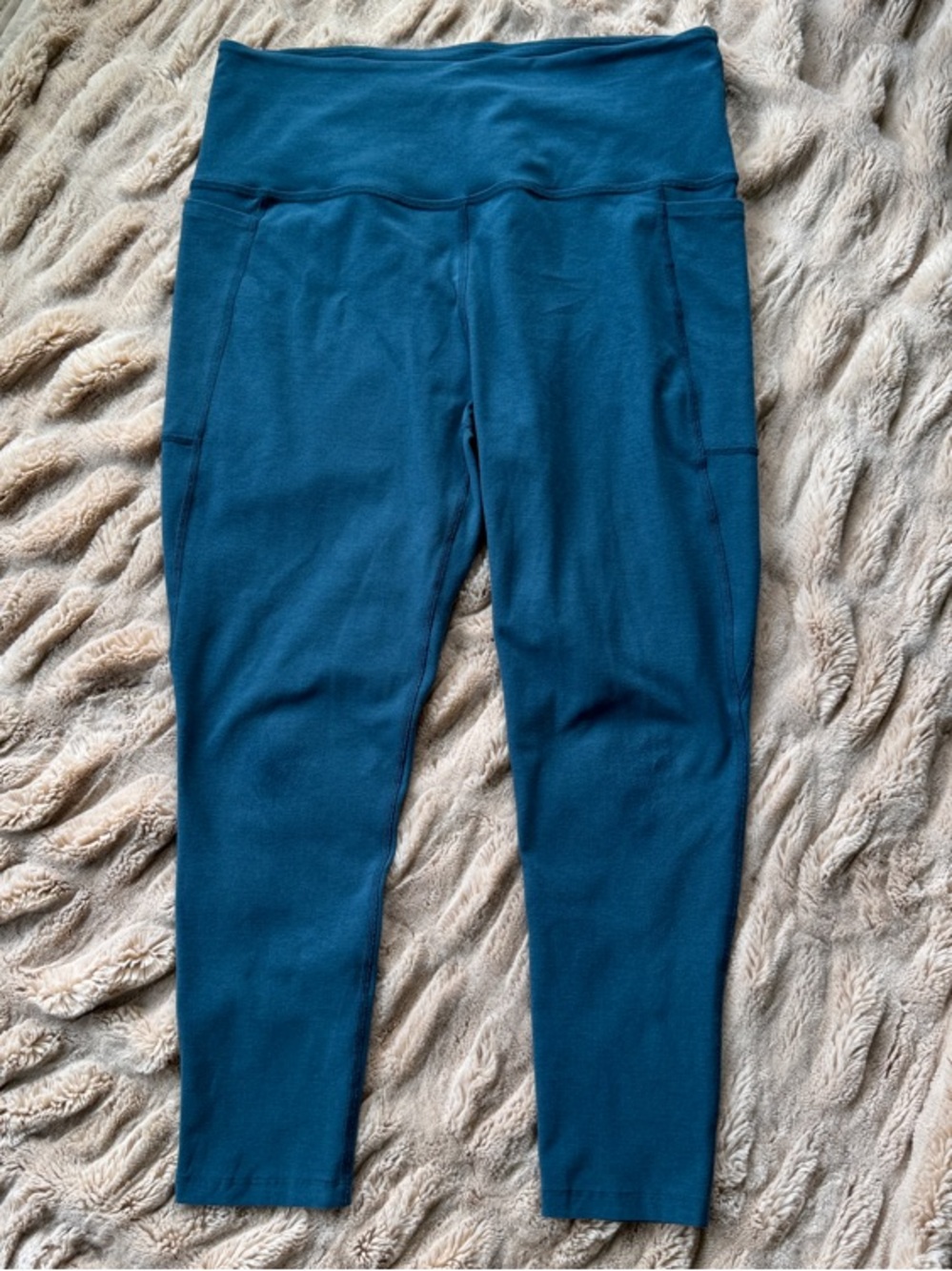 Beyond Yoga Teal High-Rise Pocket Leggings